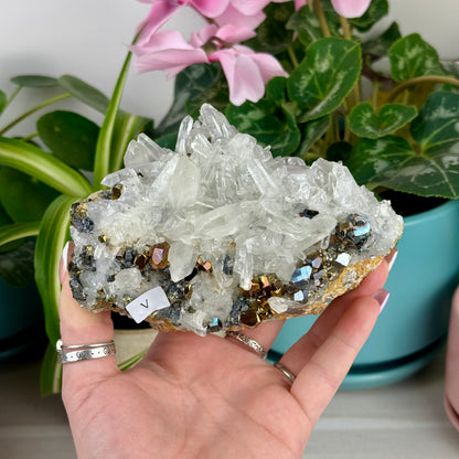 Iridescent Pyrite Specimen