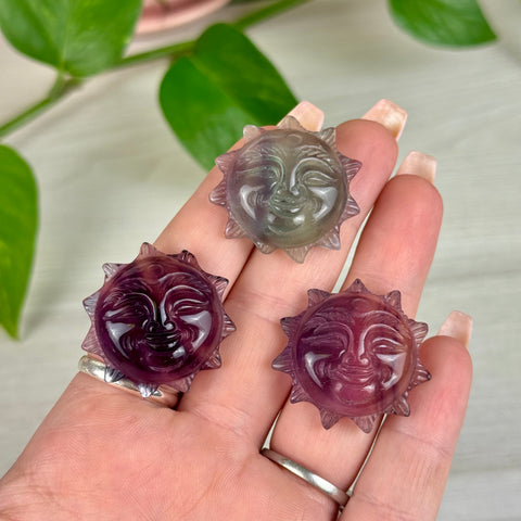 Fluorite Happy Sun