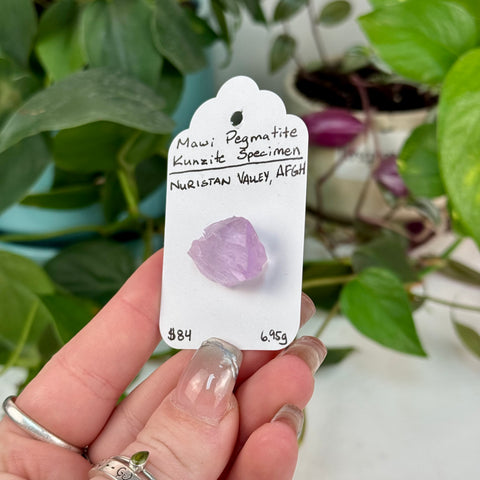 Mawi Pegmatite Kunzite Specimen