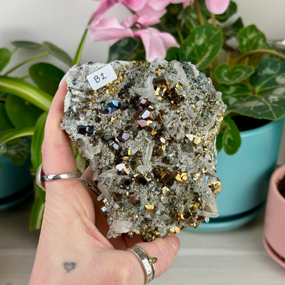 Iridescent Pyrite Specimen