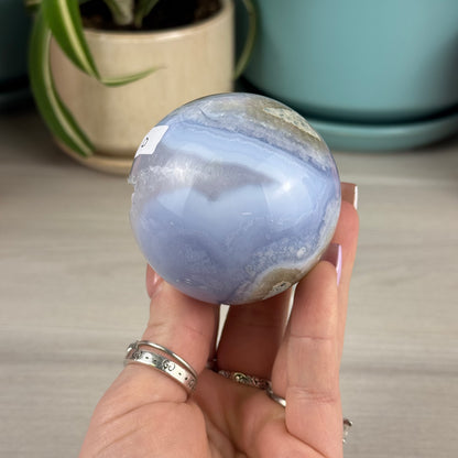 Blue Lace Agate Sphere