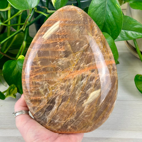 Peach Moonstone Free Form 188 4 - Kenna's Crystals from TikTok