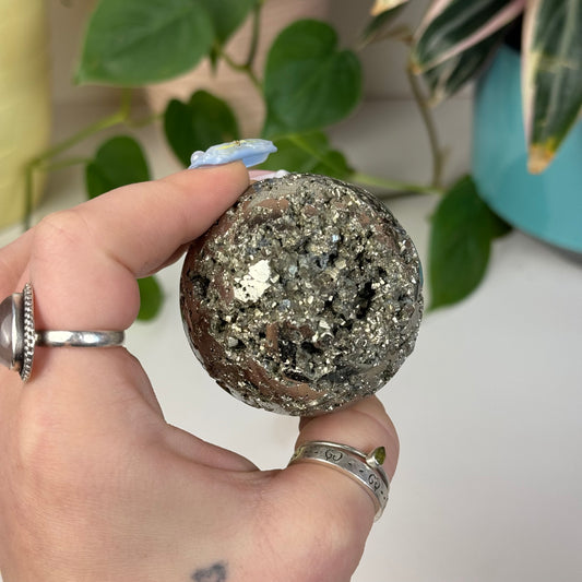 Cubic Pyrite Sphere - U