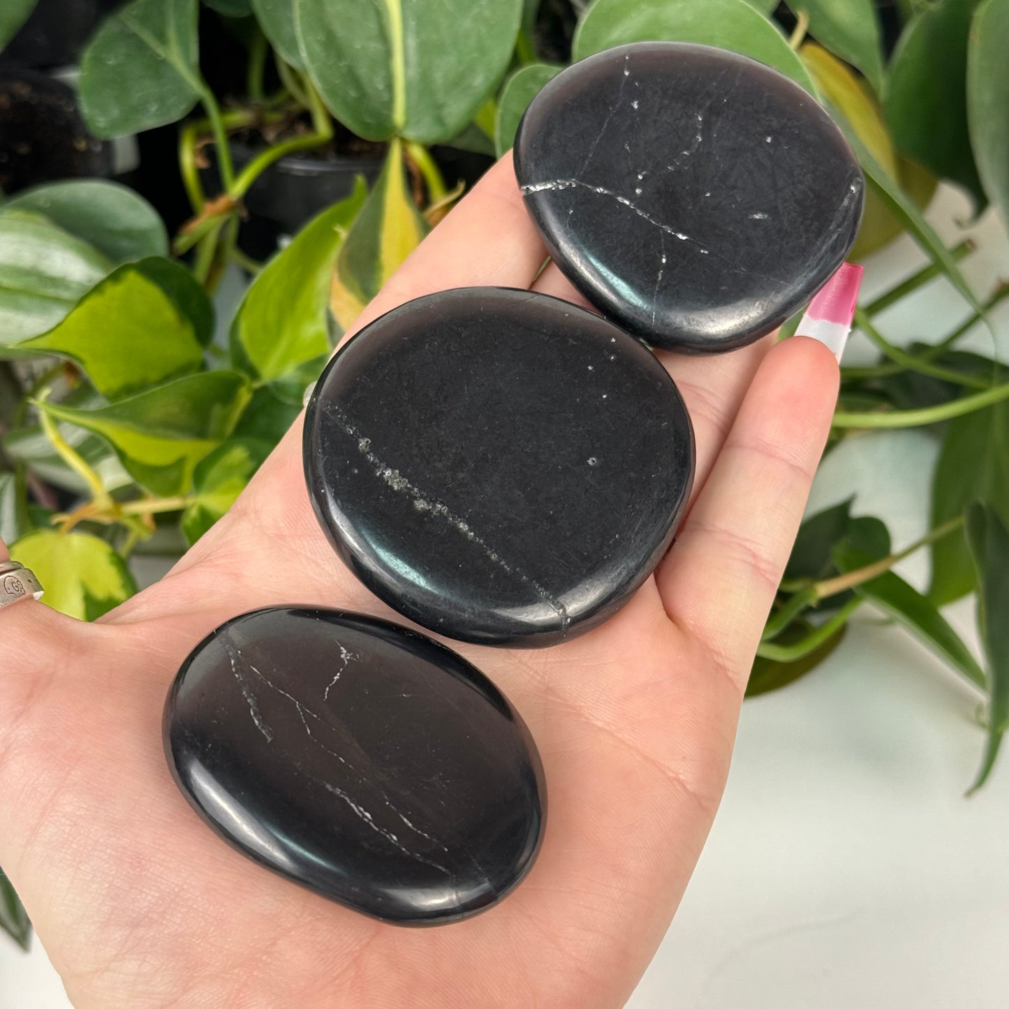 Imperfect Shungite Flat-Stone