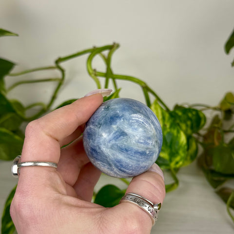 Icy Blue Kyanite Sphere