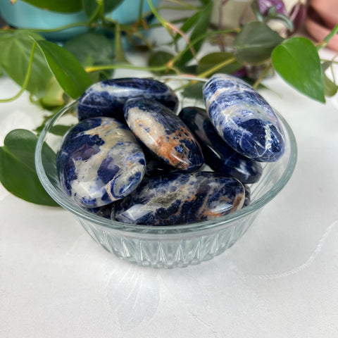 Sodalite Palm Stone