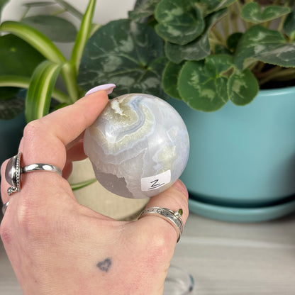 Blue Lace Agate Sphere