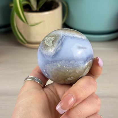 Blue Lace Agate Sphere