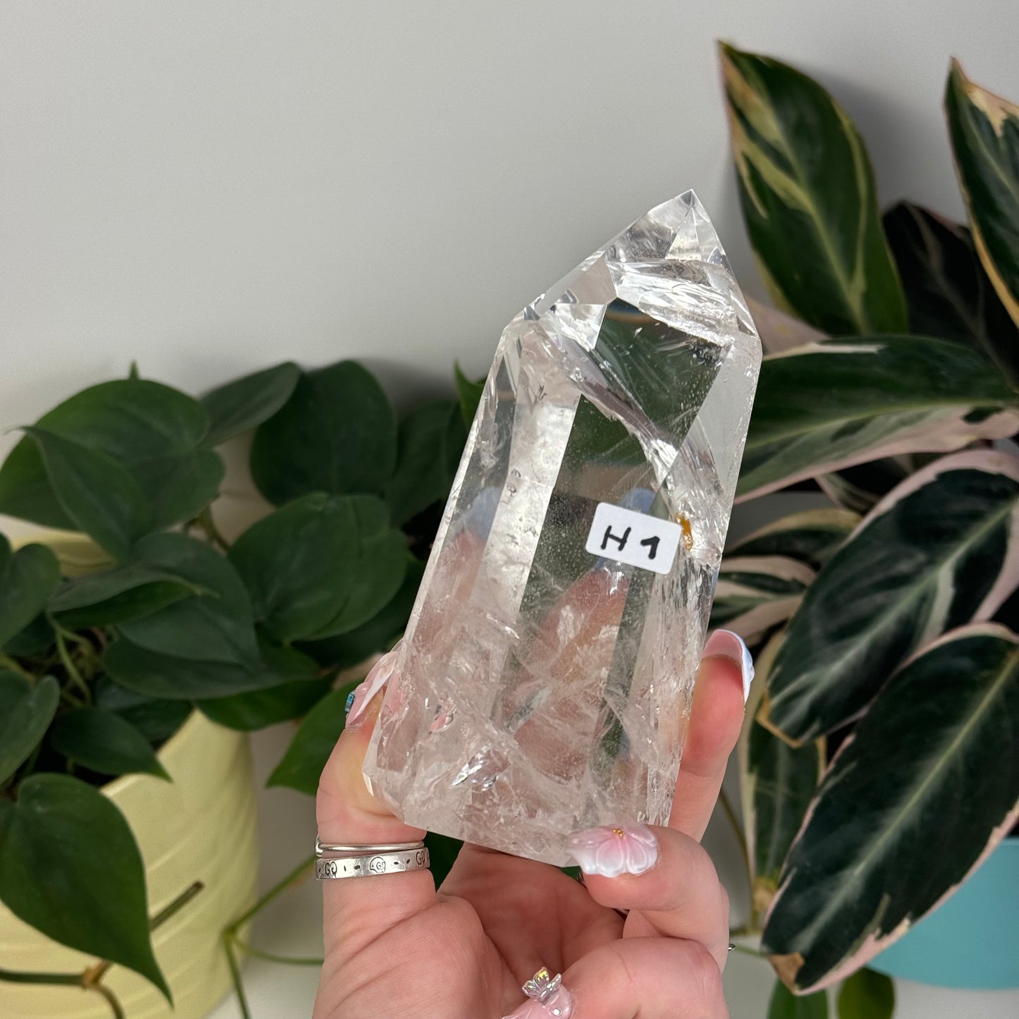 Gorgeous Lemurian Quartz Tower