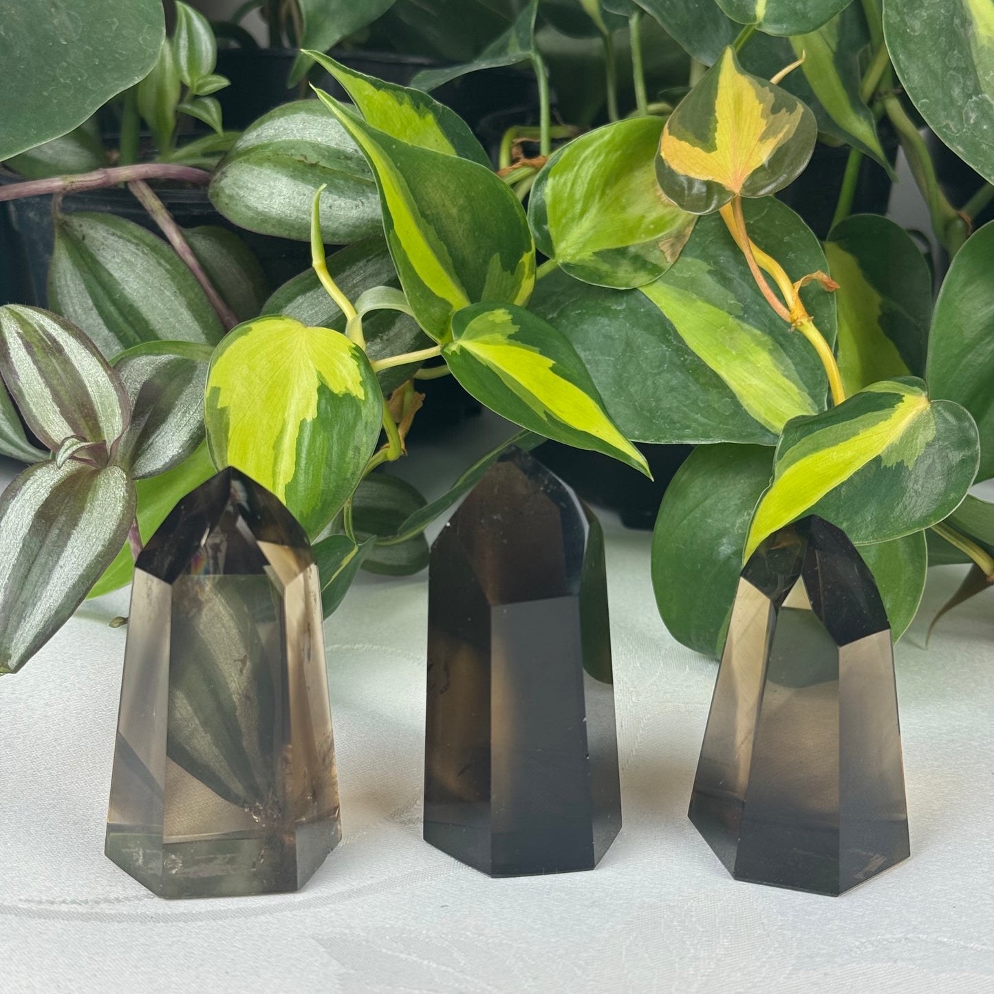 Smoky Quartz Tower