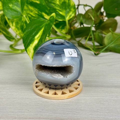 Statement Druzy Sphere (Continued)