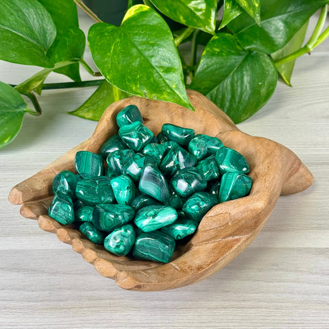 Malachite Tumble 5 1 - Kenna's Crystals from TikTok