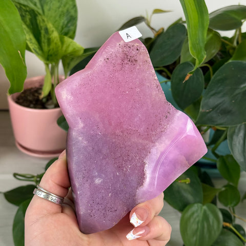 Pink Aragonite Free Form