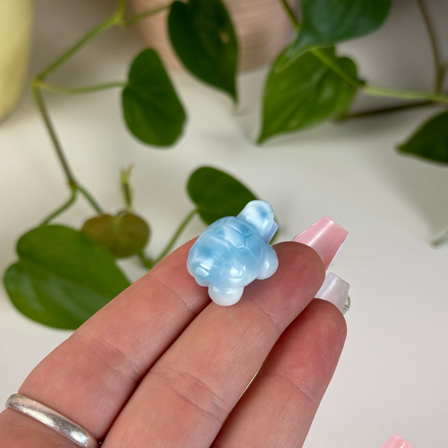 Mini Larimar Turtle