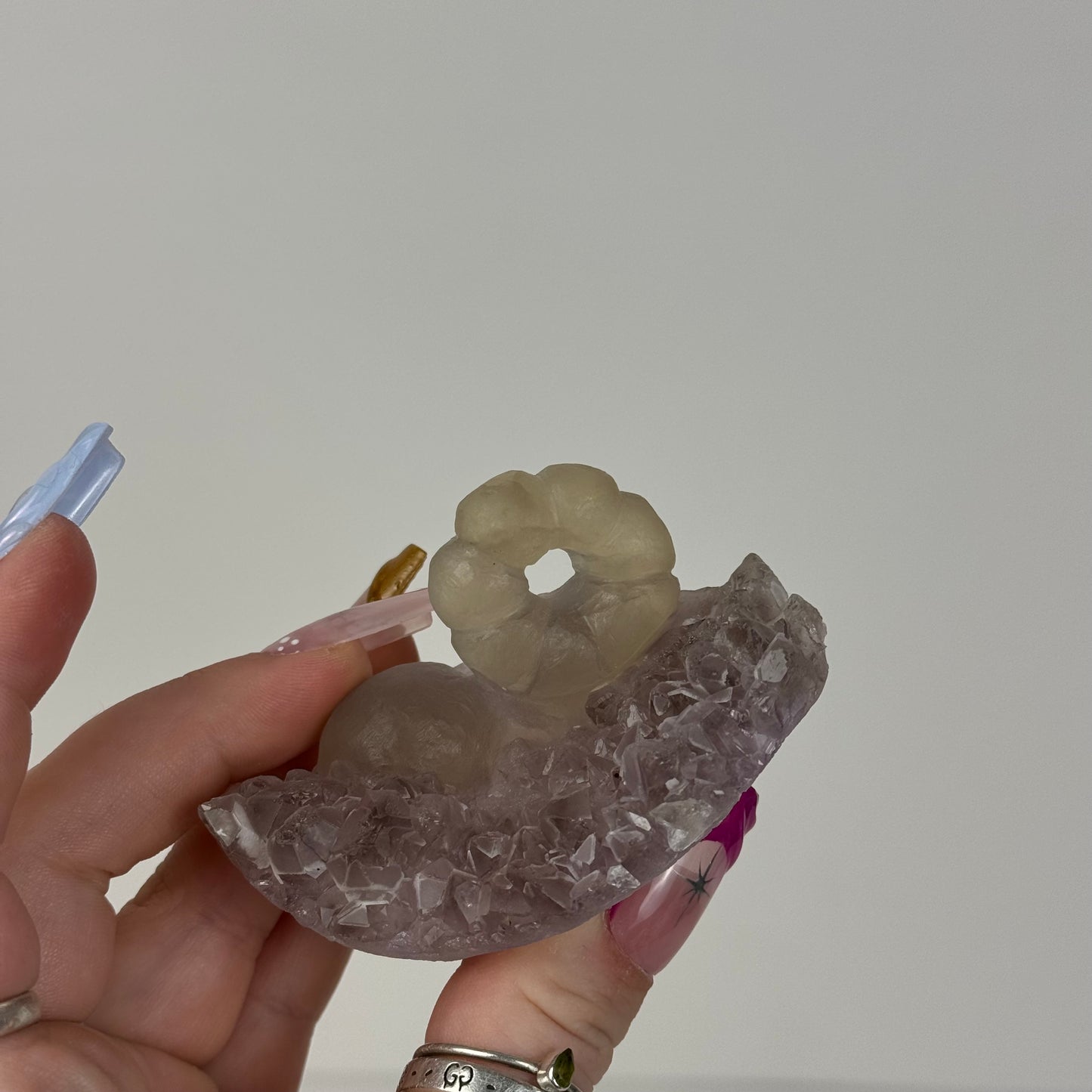 Pineapple Ring Fluorite