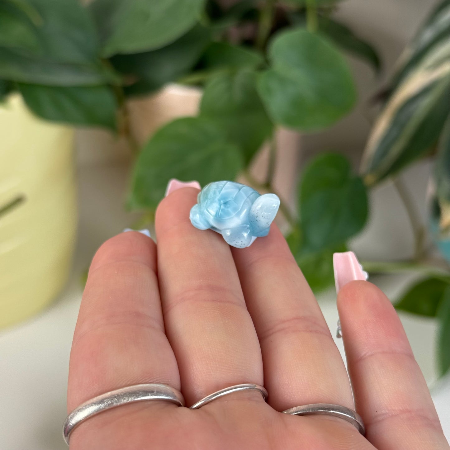 Mini Larimar Turtle