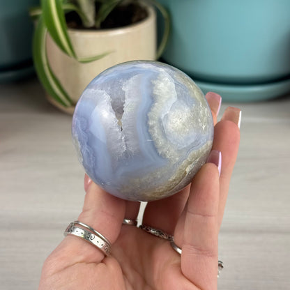 Blue Lace Agate Sphere