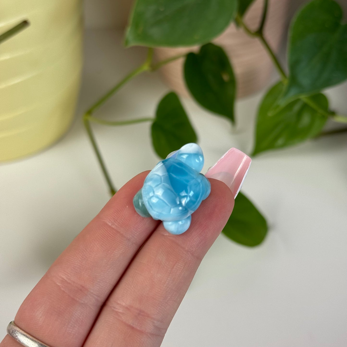 Mini Larimar Turtle