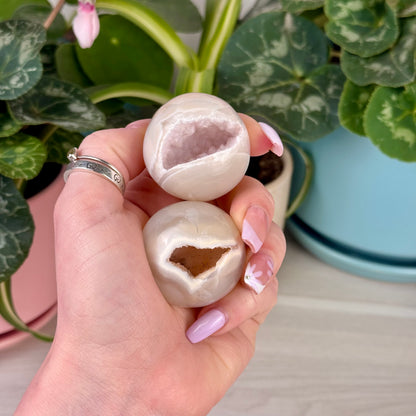 Chroma Druzy Agate Sphere