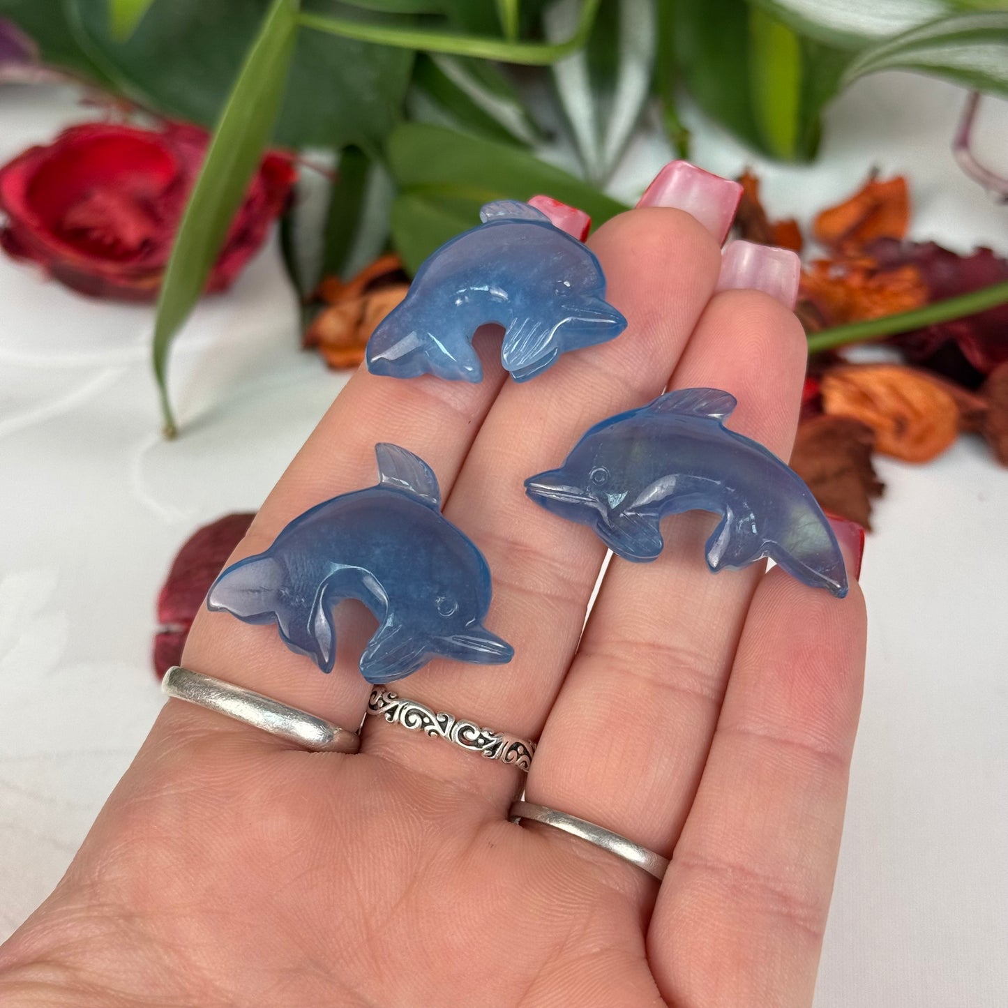 Mini Aquamarine Dolphin