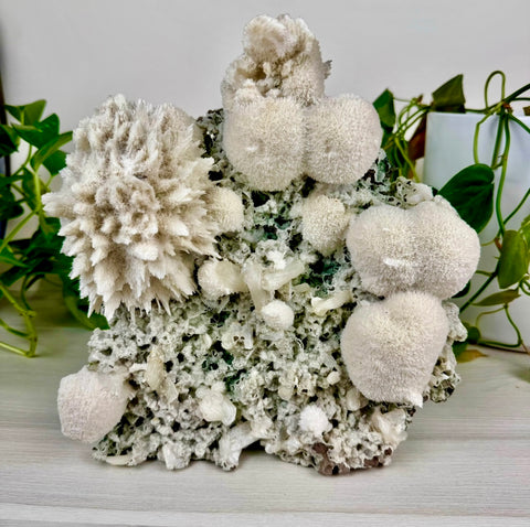 Mordenite Snowballs On Matrix Specimen