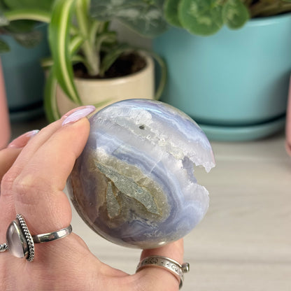 Blue Lace Agate Sphere
