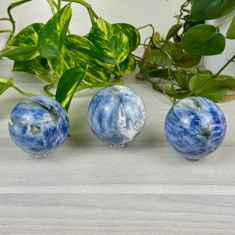Icy Blue Kyanite Sphere