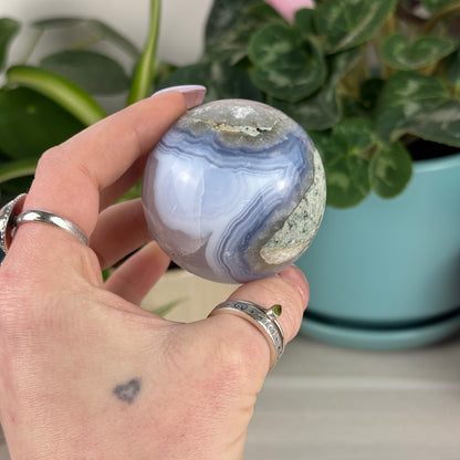 Blue Lace Agate Sphere
