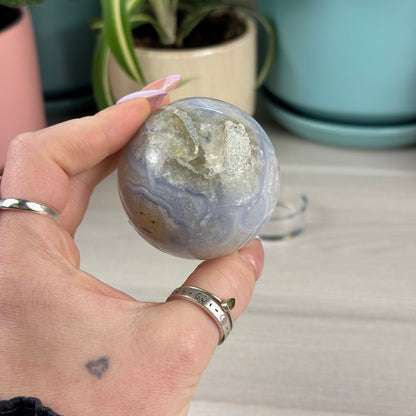 Blue Lace Agate Sphere