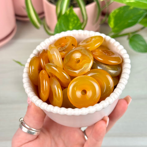 Carnelian Peach Ring