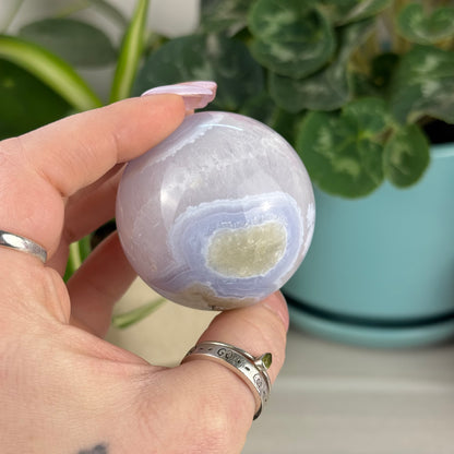Blue Lace Agate Sphere