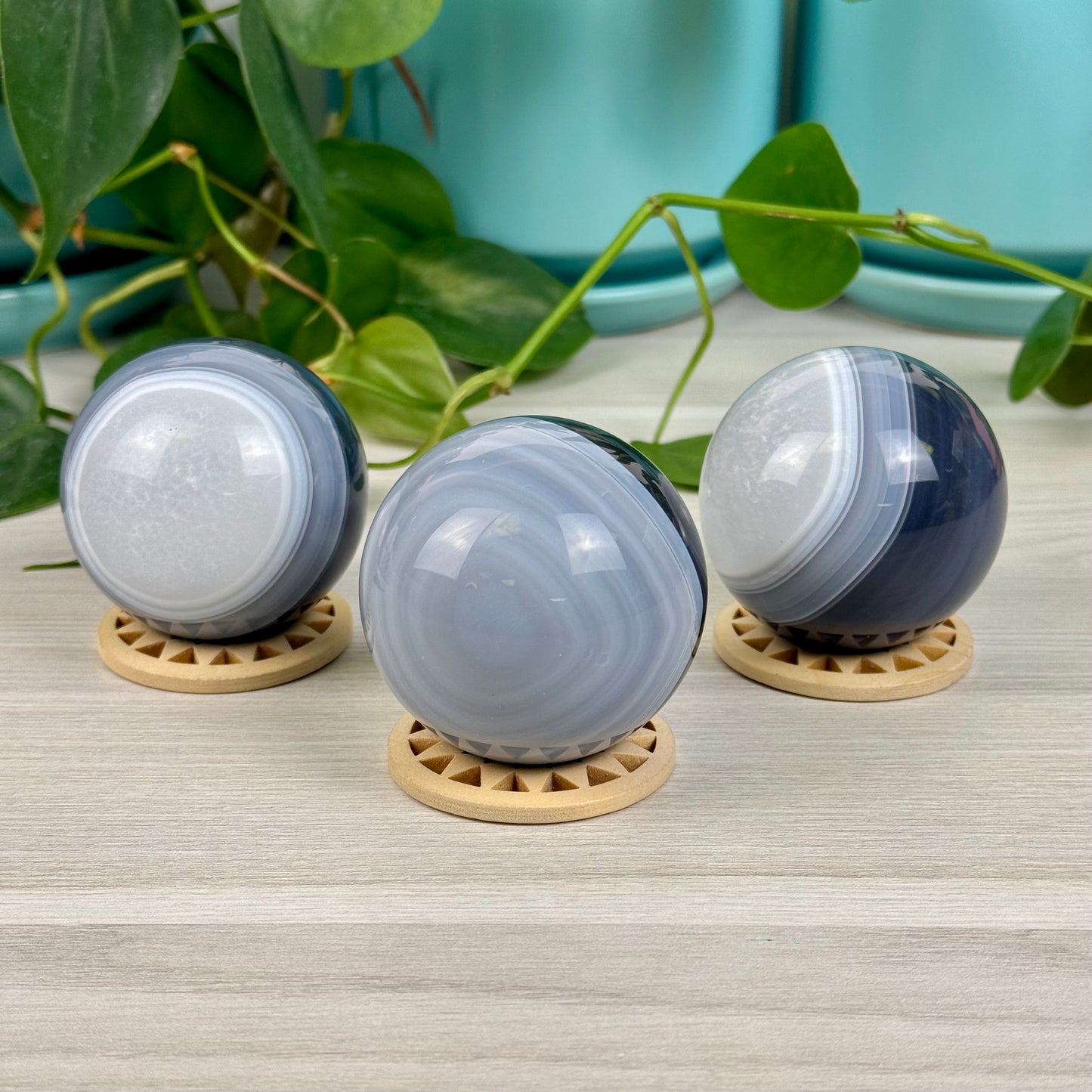 Orca Agate Sphere