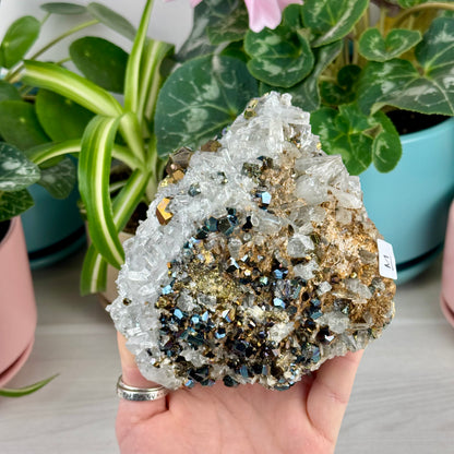 Iridescent Pyrite Specimen
