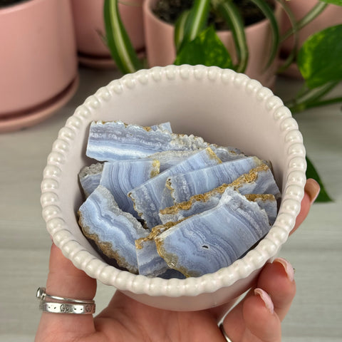 Blue Lace Agate Slab