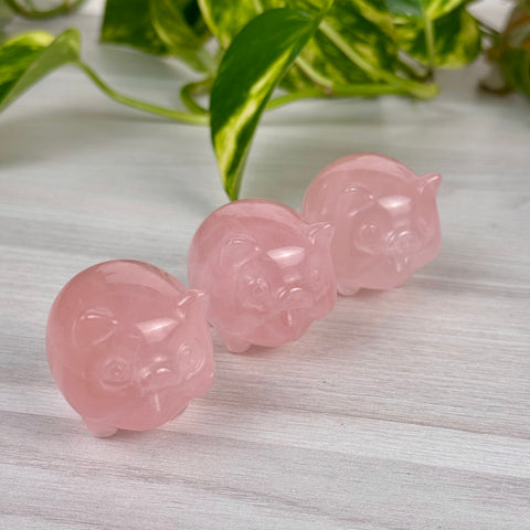 Rose Quartz Piggie