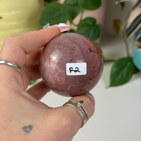 Sea Jasper Sphere - F2
