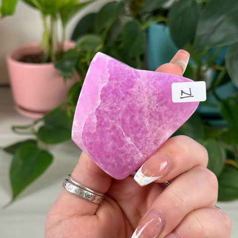 Pink Aragonite Free Form