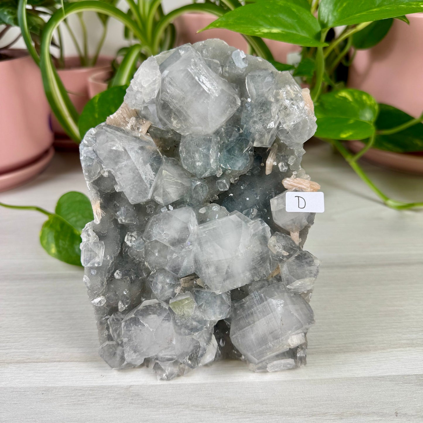Smoky Chalcedony With Apophyllite