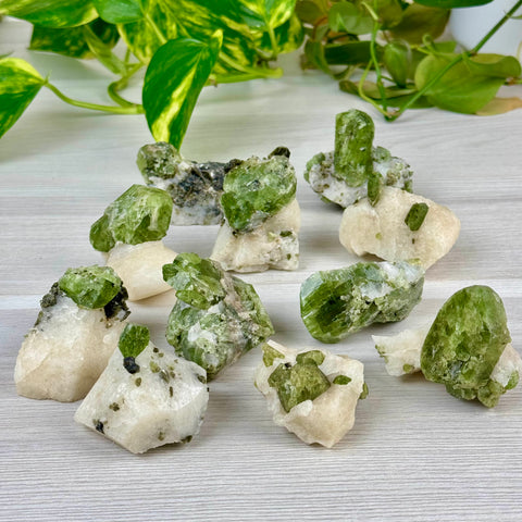 Chrome Diopside On Cookie Dough Specimen