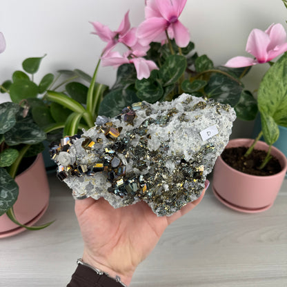 Iridescent Pyrite Specimen