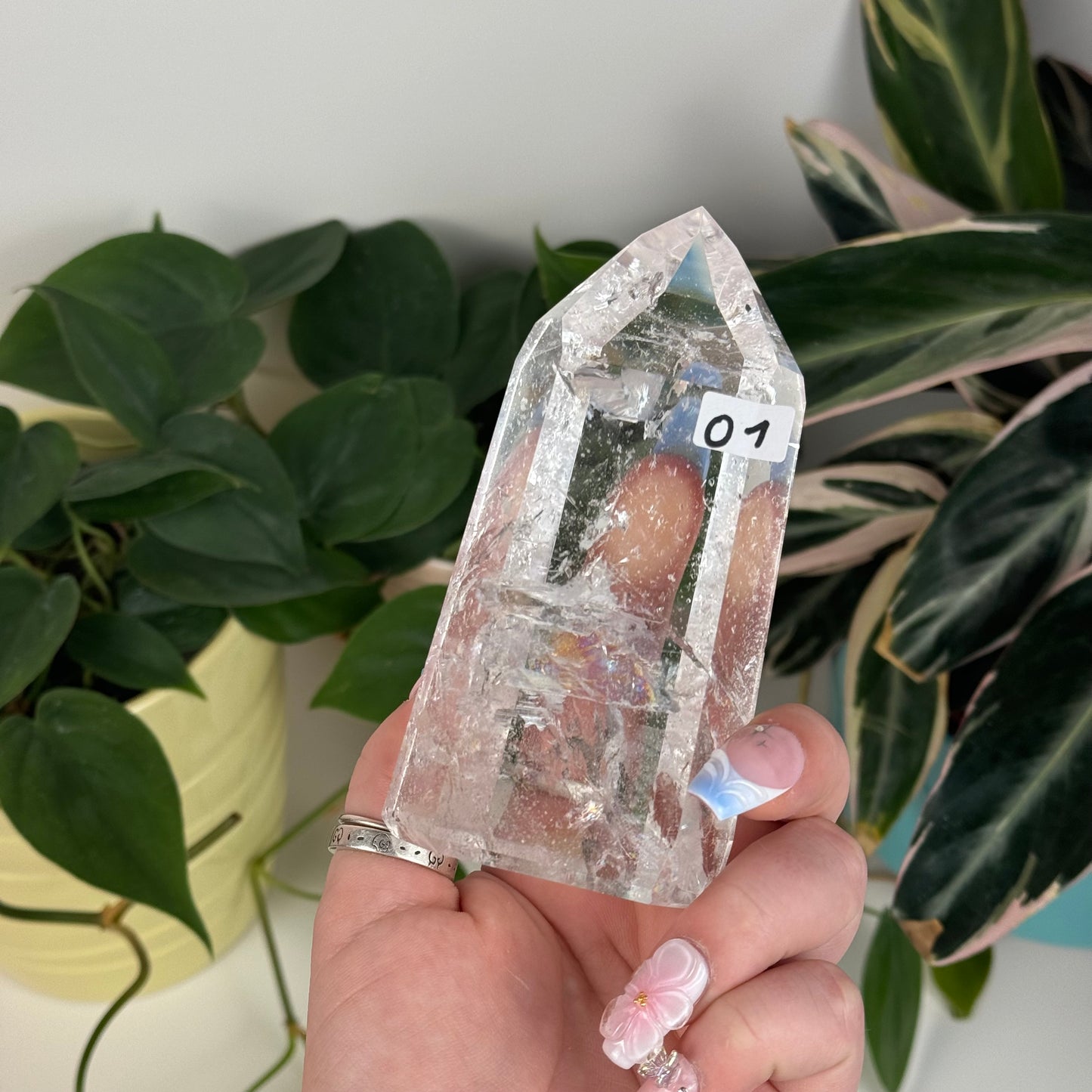 Gorgeous Lemurian Quartz Tower