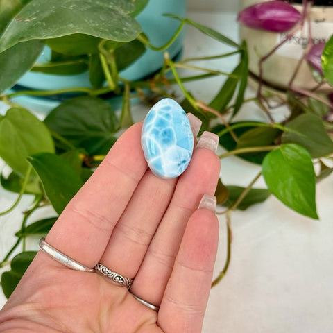 AAA Larimar Cabochon 111 5 - Kenna's Crystals from TikTok