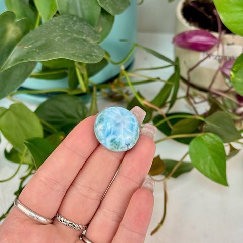 AAA Larimar Cabochon 122 7 - Kenna's Crystals from TikTok