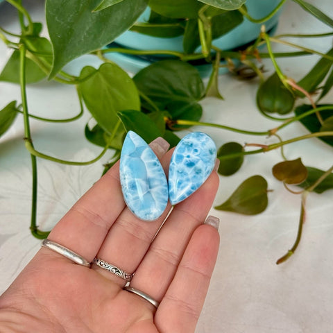 AAA Larimar Cabochon 133 8 - Kenna's Crystals from TikTok