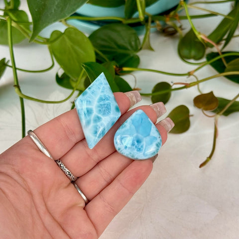AAA Larimar Cabochon 144 9 - Kenna's Crystals from TikTok