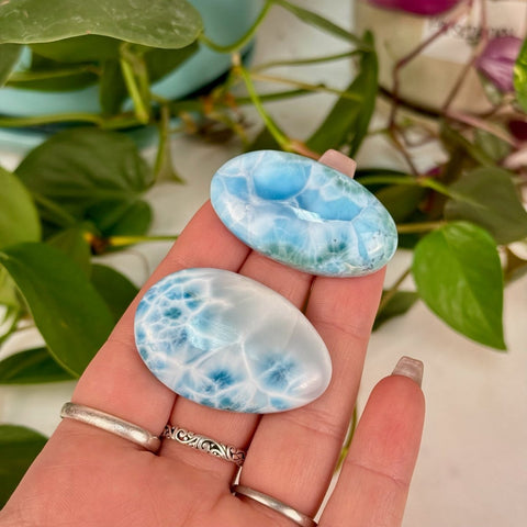 AAA Larimar Cabochon 233 16 - Kenna's Crystals from TikTok