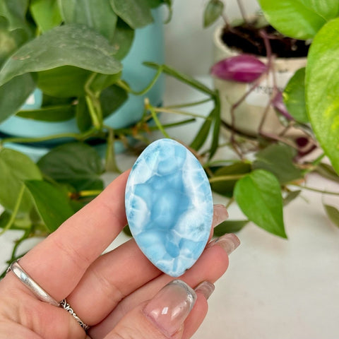 AAA Larimar Cabochon 377 1 - Kenna's Crystals from TikTok