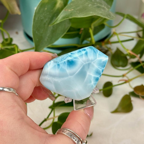 AAA Larimar Cabochon 422 20 - Kenna's Crystals from TikTok