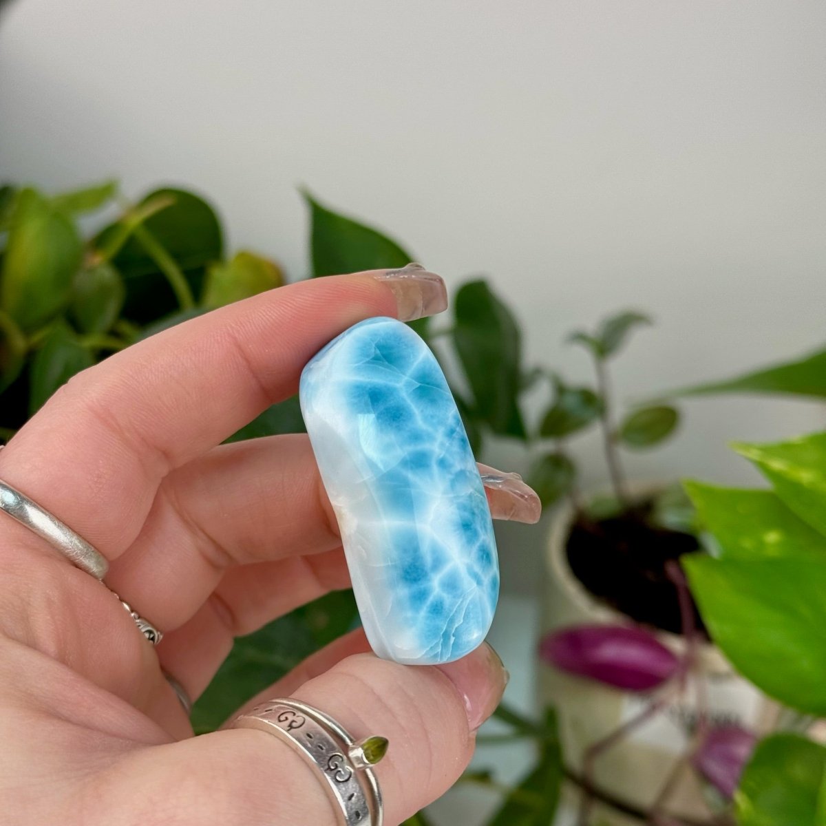 AAA Larimar Tumble – Kenna's Crystals