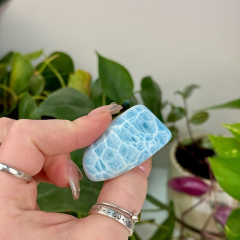 AAA Larimar Tumble 236 13 - Kenna's Crystals from TikTok